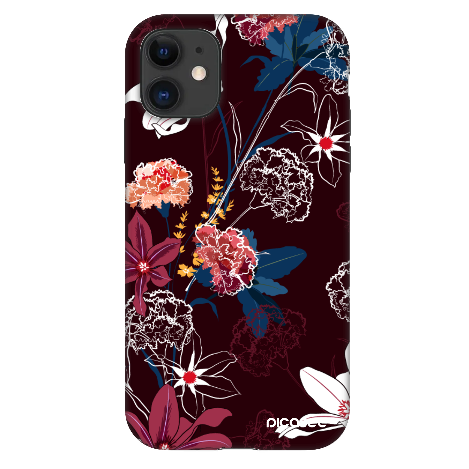 Picasee Fashion Case za Apple iPhone 11 - Dark Meadow