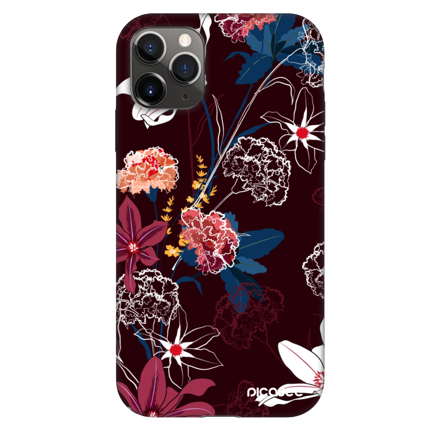 Picasee Fashion Case za Apple iPhone 11 Pro - Dark Meadow
