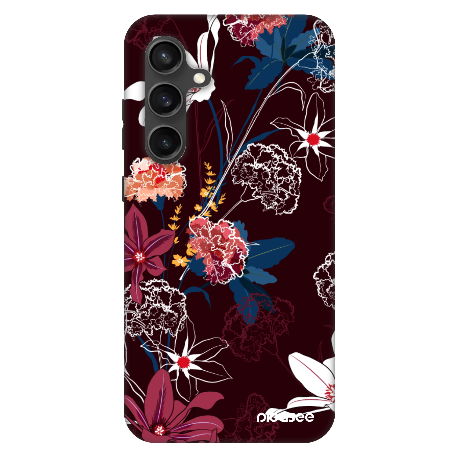 Picasee Fashion Case za Samsung Galaxy S24 FE S721B - Dark Meadow