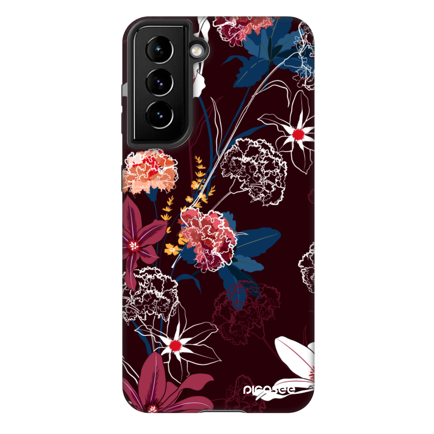 Picasee Fashion Case za Samsung Galaxy S22 5G - Dark Meadow