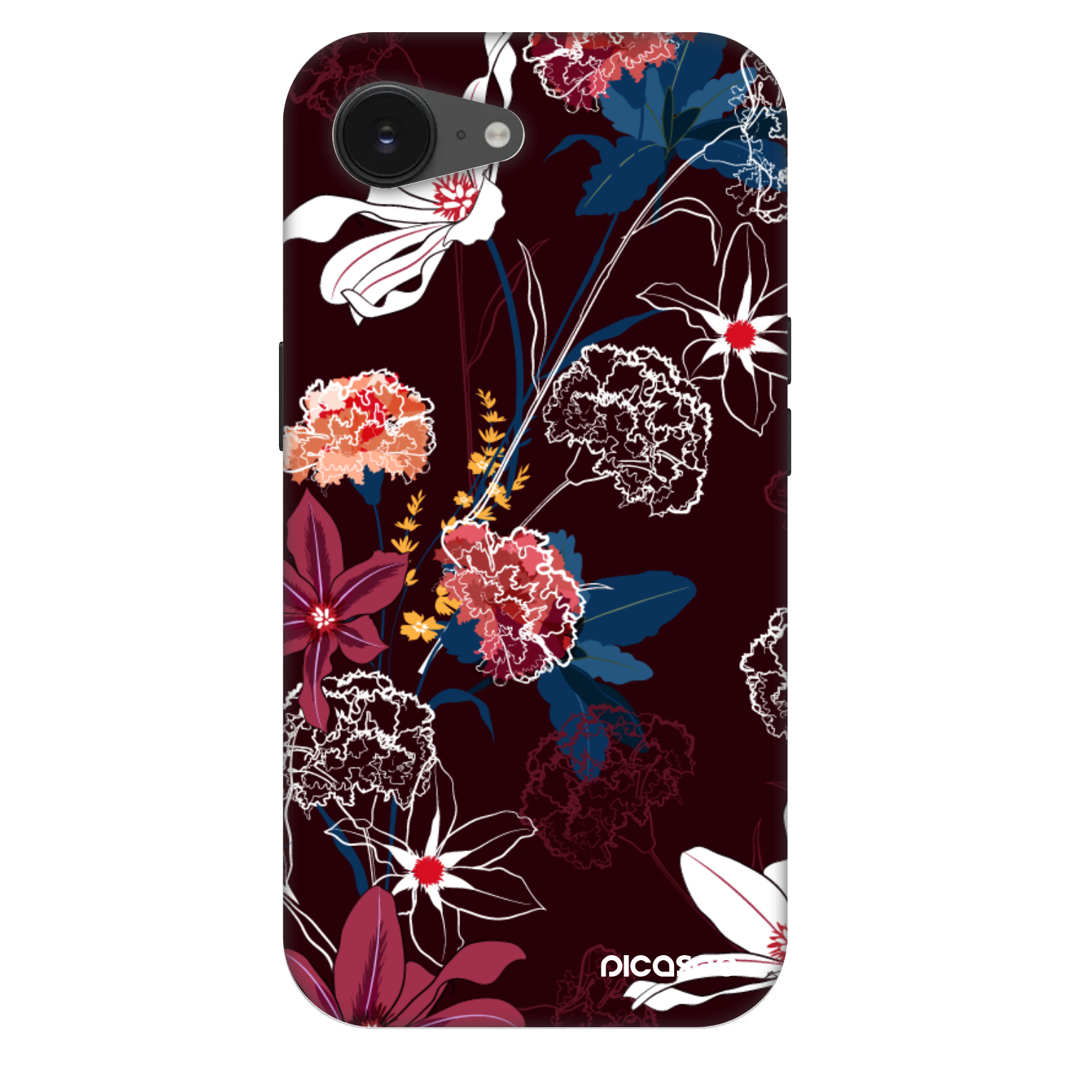 Picasee Fashion Case MagSafe za Apple iPhone 16e - Dark Meadow