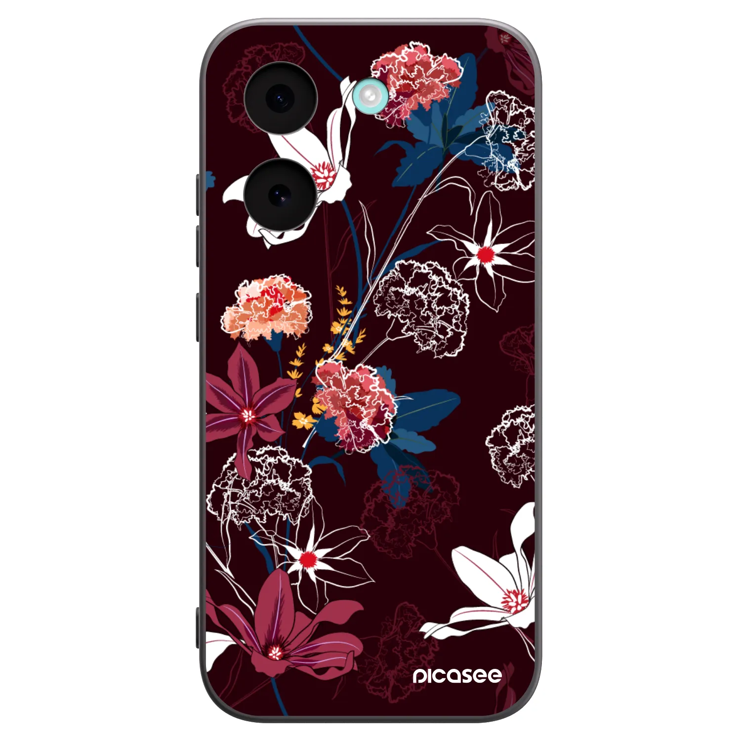 Picasee crna silikonska maskica za Xiaomi Poco X8 Pro - Dark Meadow