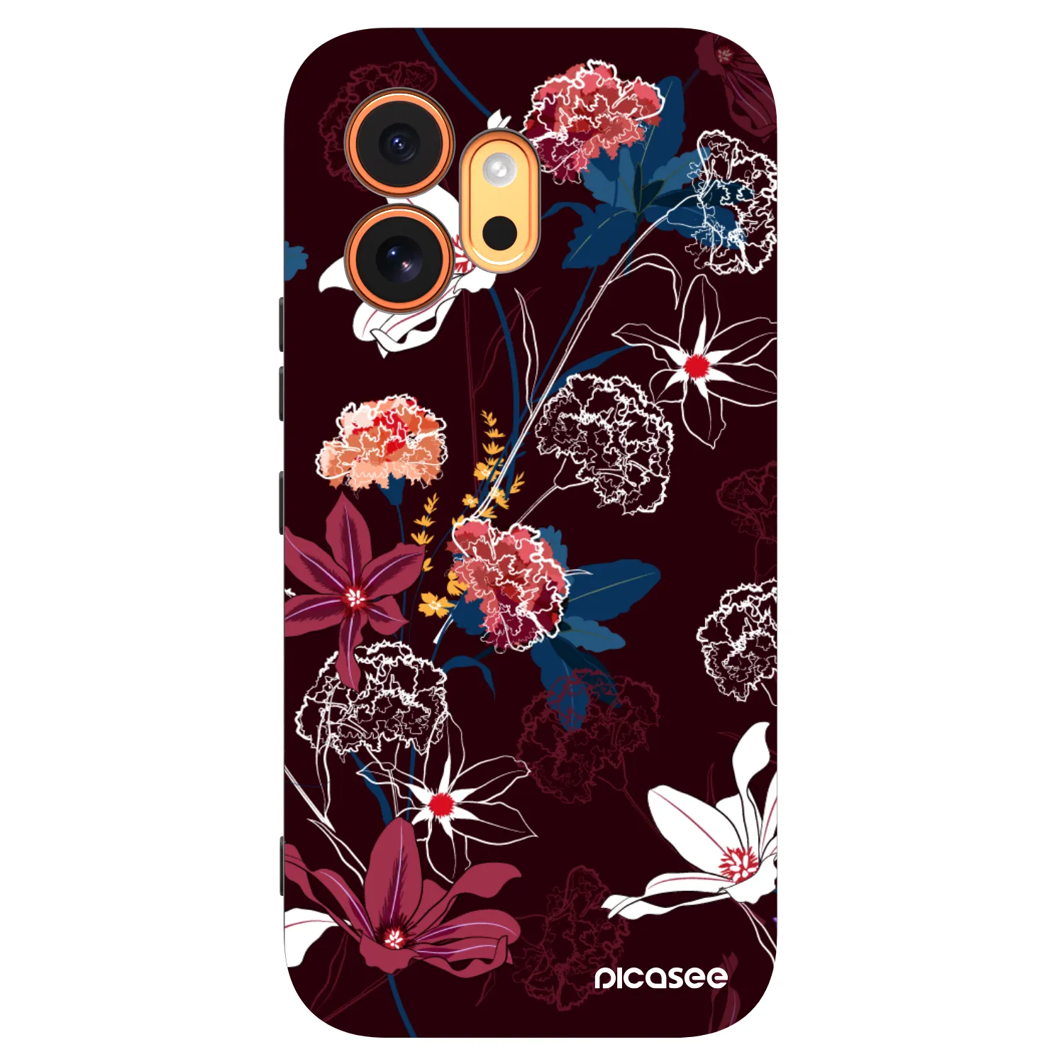 Picasee crna silikonska maskica za Honor 600 - Dark Meadow