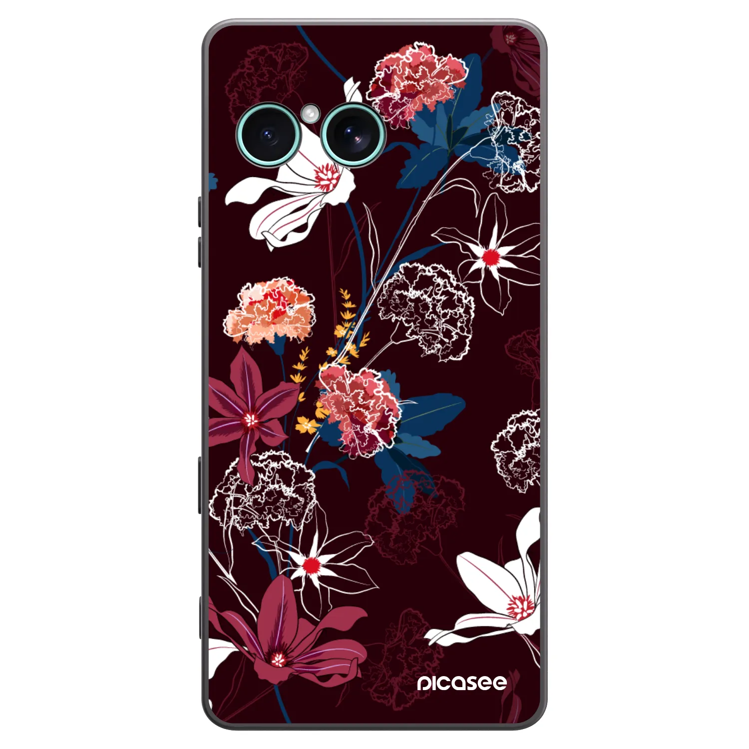 Picasee crna silikonska maskica za Sony Xperia 10 VII - Dark Meadow