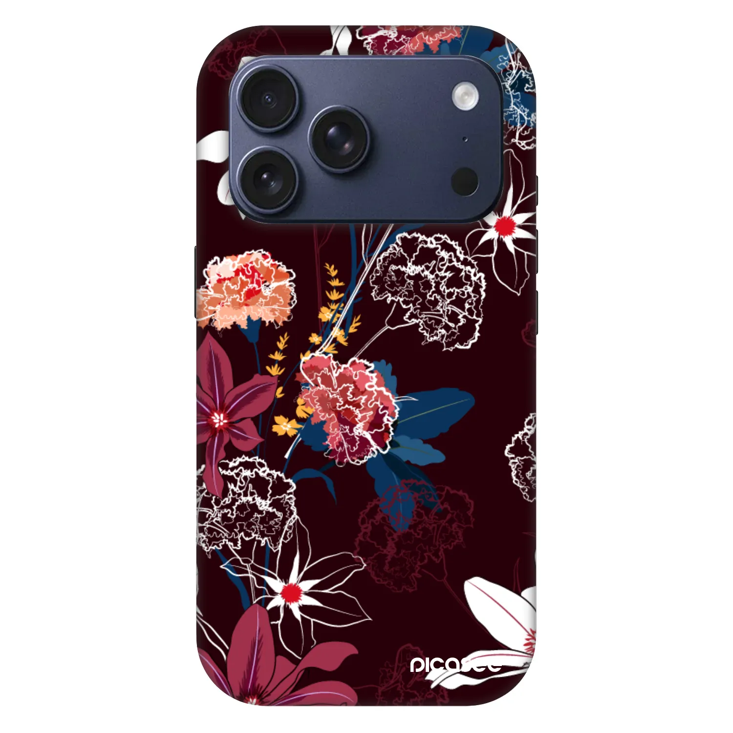 Picasee Fashion Case MagSafe za Apple iPhone 18 Pro - Dark Meadow