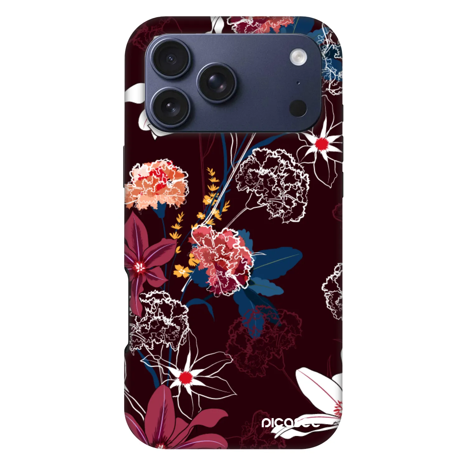 Picasee Fashion Case MagSafe za Apple iPhone 18 Pro Max - Dark Meadow