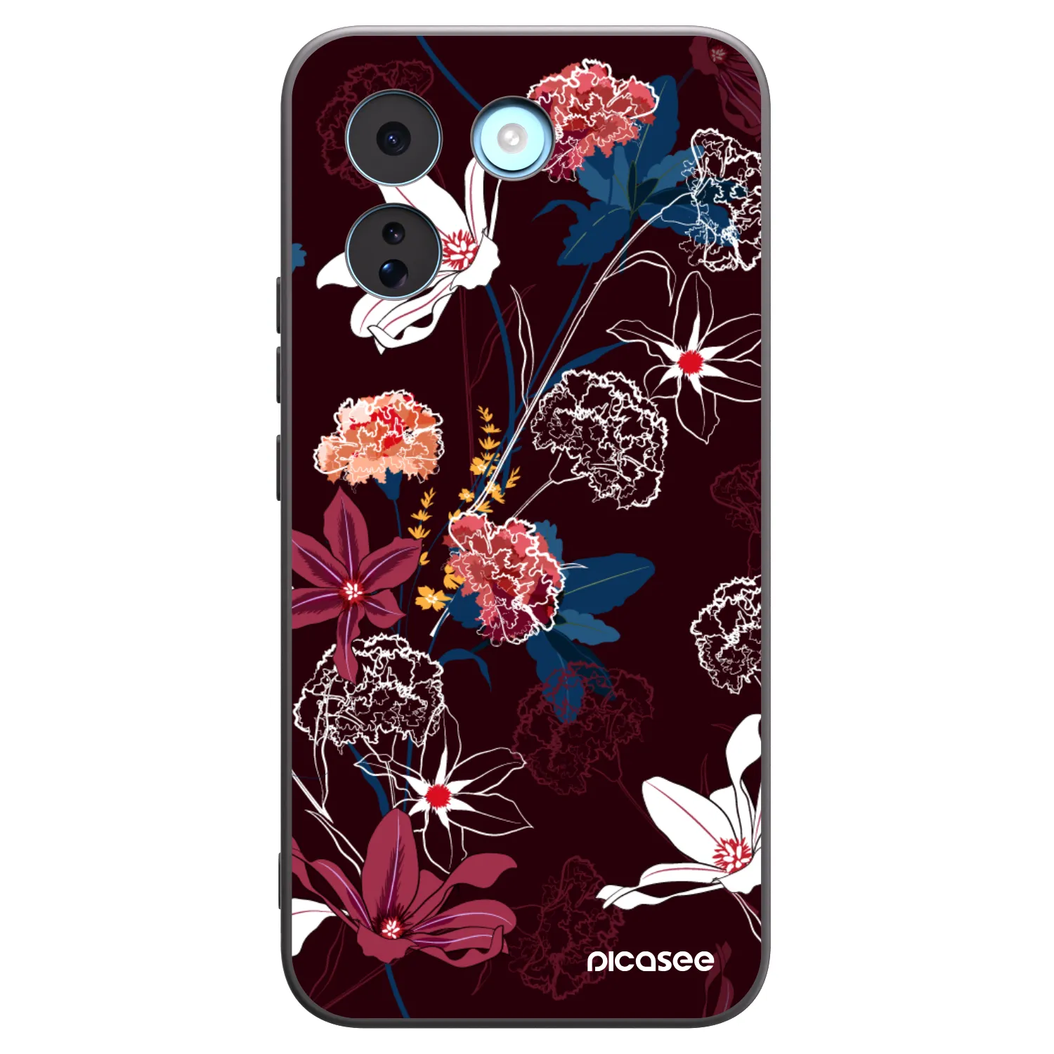 Picasee crna silikonska maskica za Xiaomi Redmi Note 17 Pro MAX 5G - Dark Meadow