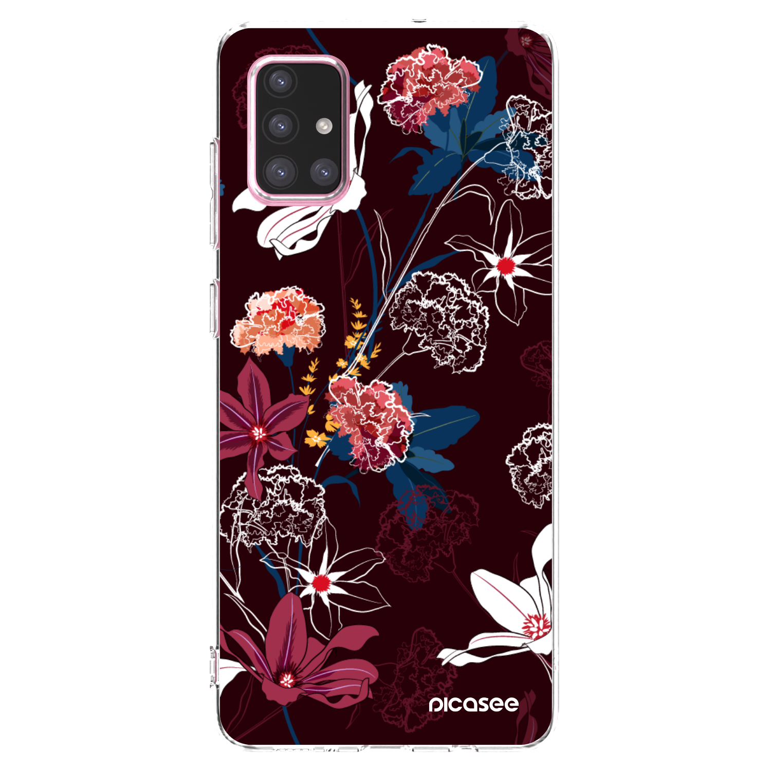 Picasee silikonska prozirna maskica za Samsung Galaxy A71 A715F - Dark Meadow
