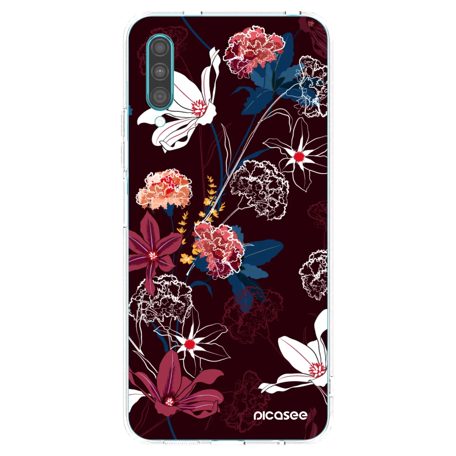 Picasee silikonska prozirna maskica za Samsung Galaxy A30s A307F - Dark Meadow