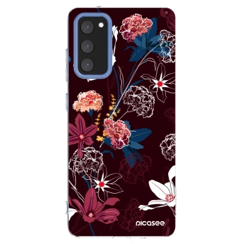 Picasee silikonska prozirna maskica za Samsung Galaxy S20 FE - Dark Meadow
