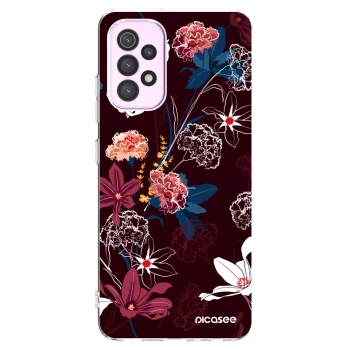 Picasee silikonska prozirna maskica za Samsung Galaxy A32 5G A326B - Dark Meadow