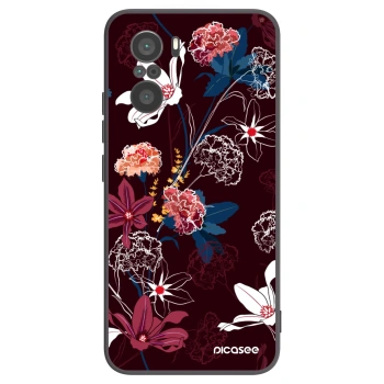 Picasee crna silikonska maskica za Xiaomi Poco F3 - Dark Meadow