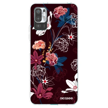 Picasee silikonska prozirna maskica za Xiaomi Redmi Note 10 5G - Dark Meadow