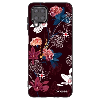 Picasee crna silikonska maskica za Samsung Galaxy M12 M127F - Dark Meadow