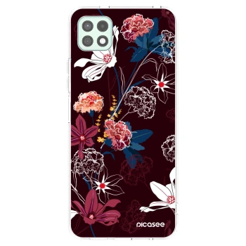 Picasee silikonska prozirna maskica za Samsung Galaxy A22 A226B 5G - Dark Meadow