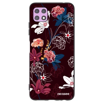 Picasee crna silikonska maskica za Samsung Galaxy A22 A226B 5G - Dark Meadow