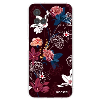 Picasee silikonska prozirna maskica za Vivo Y33s - Dark Meadow