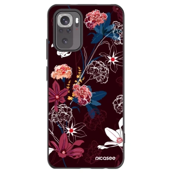 Picasee crna silikonska maskica za Xiaomi Redmi Note 11S 4G - Dark Meadow