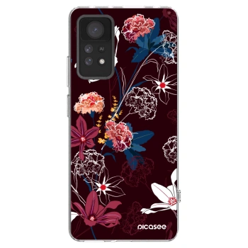 Picasee silikonska prozirna maskica za Xiaomi Redmi Note 11 Pro - Dark Meadow