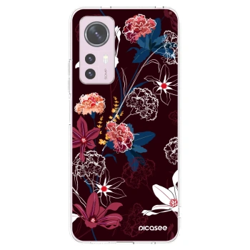 Picasee silikonska prozirna maskica za Xiaomi 12 - Dark Meadow
