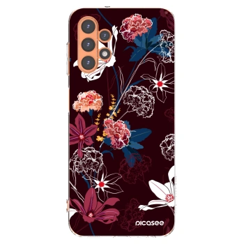 Picasee silikonska prozirna maskica za Samsung Galaxy A13 4G A135 - Dark Meadow