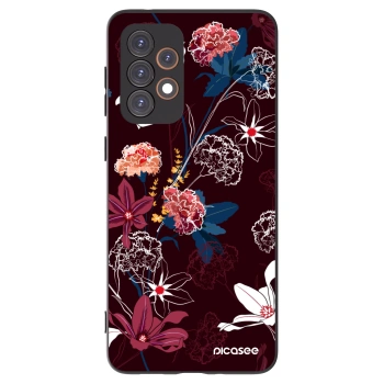 Picasee crna silikonska maskica za Samsung Galaxy A33 5G A336 - Dark Meadow