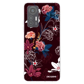 Picasee silikonska prozirna maskica za Xiaomi 12 Lite - Dark Meadow