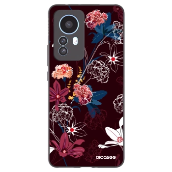 Picasee crna silikonska maskica za Xiaomi 12T - Dark Meadow