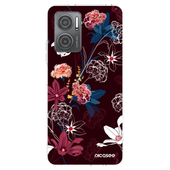 Picasee silikonska prozirna maskica za Xiaomi Redmi 10 5G - Dark Meadow