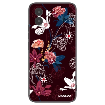 Picasee crna silikonska maskica za Xiaomi Redmi A1 - Dark Meadow