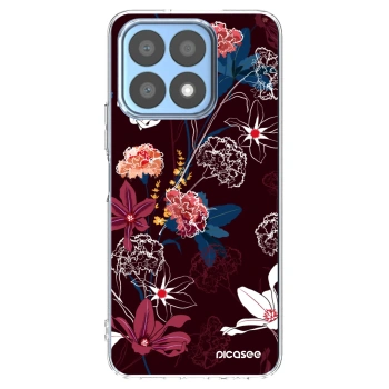 Picasee silikonska prozirna maskica za Honor X8a - Dark Meadow