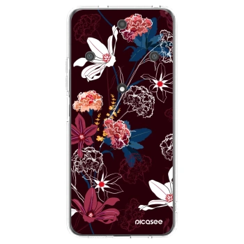 Picasee silikonska prozirna maskica za Honor Magic5 Lite 5G - Dark Meadow