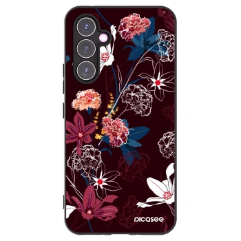 Picasee crna silikonska maskica za Samsung Galaxy A54 5G A546B - Dark Meadow