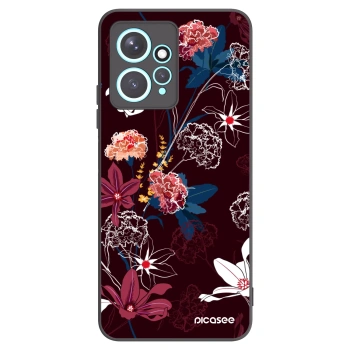 Picasee crna silikonska maskica za Xiaomi Redmi Note 12 4G - Dark Meadow
