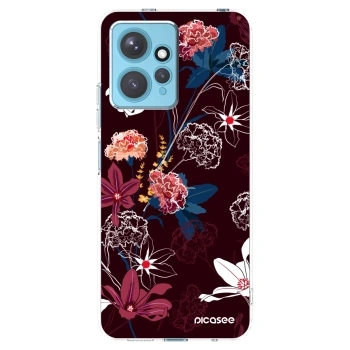 Picasee silikonska prozirna maskica za Xiaomi Redmi Note 12 4G - Dark Meadow