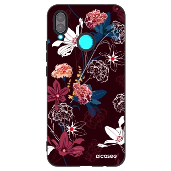 Picasee crna silikonska maskica za Huawei Nova 3 - Dark Meadow