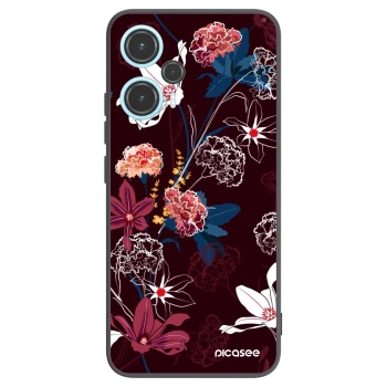 Picasee crna silikonska maskica za Xiaomi Poco F5 - Dark Meadow
