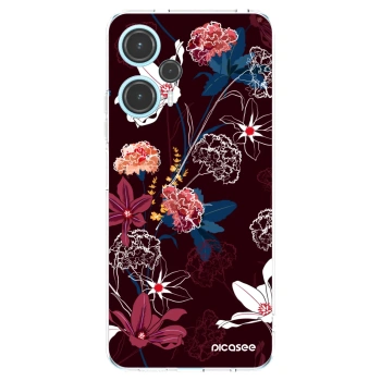 Picasee silikonska prozirna maskica za Xiaomi Poco F5 - Dark Meadow