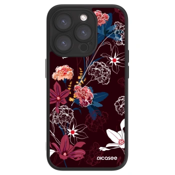 Picasee ULTIMATE CASE MagSafe za Apple iPhone 15 Pro - Dark Meadow