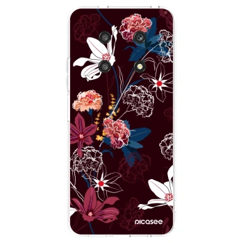 Picasee silikonska prozirna maskica za Honor Magic4 Lite 5G - Dark Meadow