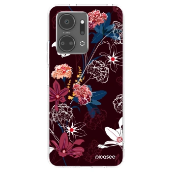 Picasee silikonska prozirna maskica za Honor X7a - Dark Meadow