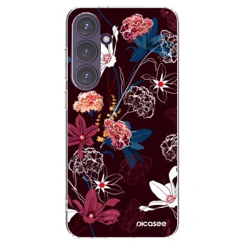 Picasee silikonska prozirna maskica za Samsung Galaxy S24+ S926B 5G - Dark Meadow