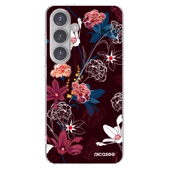 Picasee silikonska prozirna maskica za Samsung Galaxy S24 S921B 5G - Dark Meadow