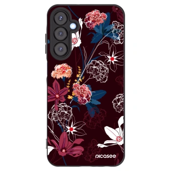 Picasee crna silikonska maskica za Samsung Galaxy A25 A256B 5G - Dark Meadow