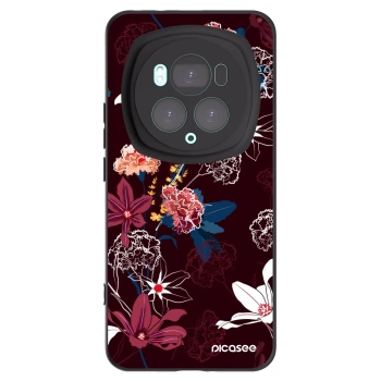 Picasee crna silikonska maskica za Honor Magic6 Pro - Dark Meadow