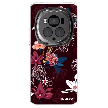 Picasee silikonska prozirna maskica za Honor Magic6 Pro - Dark Meadow