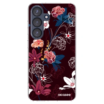 Picasee silikonska prozirna maskica za Samsung Galaxy S25 5G - Dark Meadow