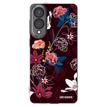 Picasee silikonska prozirna maskica za Samsung Galaxy S25 Edge 5G - Dark Meadow