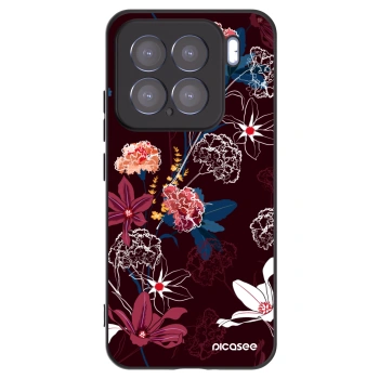 Picasee crna silikonska maskica za Xiaomi 15 - Dark Meadow