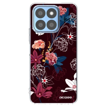 Picasee silikonska prozirna maskica za Honor X8c - Dark Meadow